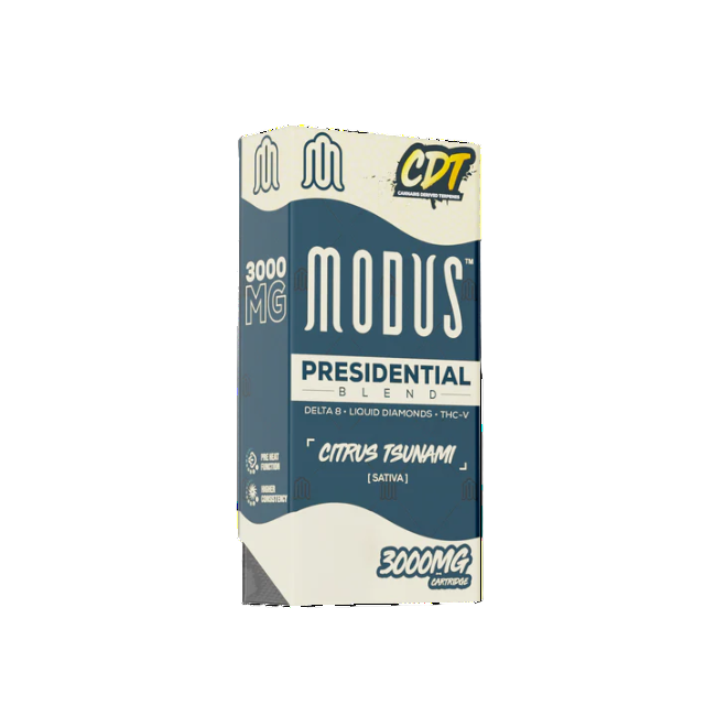 Modus Presidential Blend Cartridge 3g Citrus Tsunami Sativa - Seven Tech