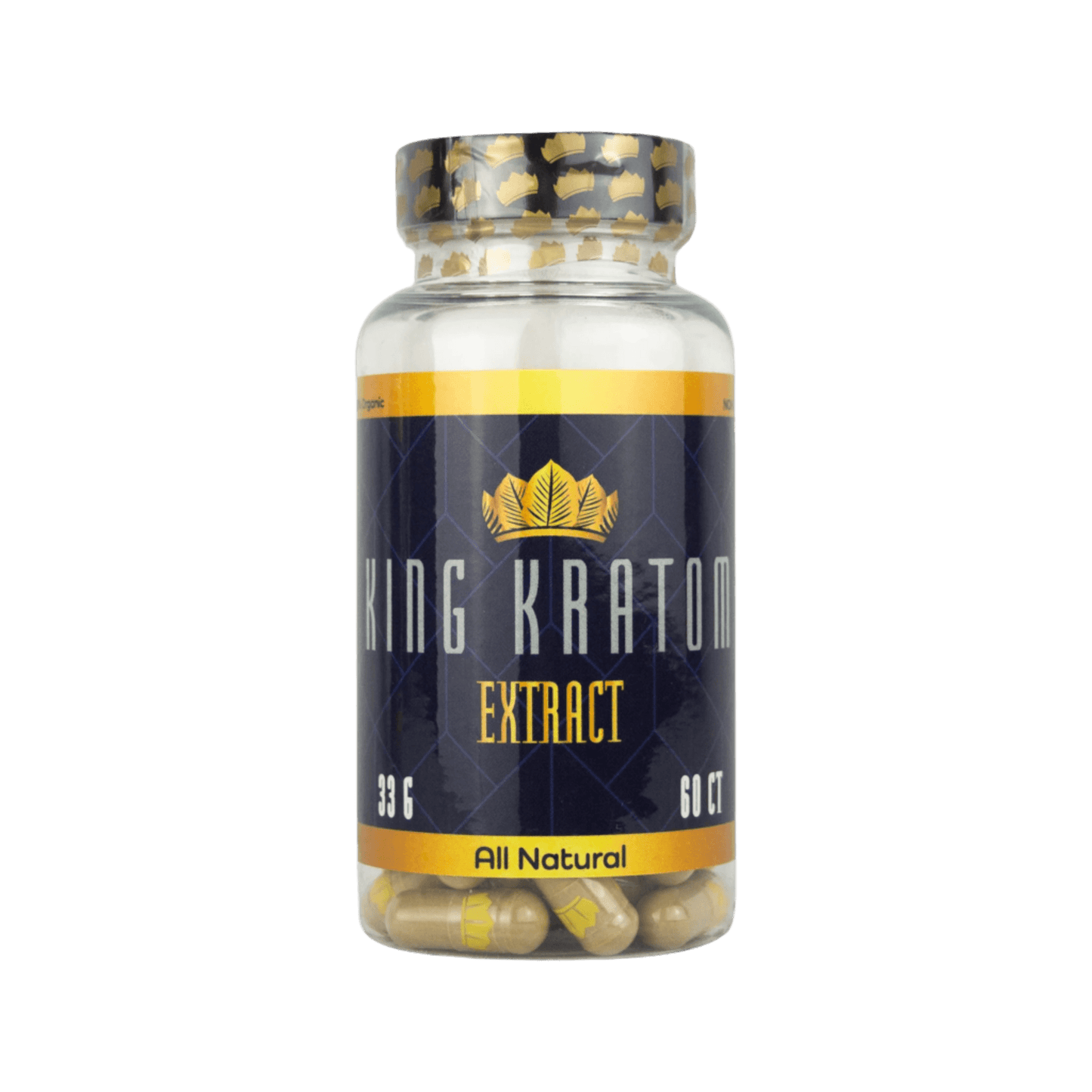 KING KRATOM CAPSULES 60CT / 33G - EXTRACT - Seven Tech