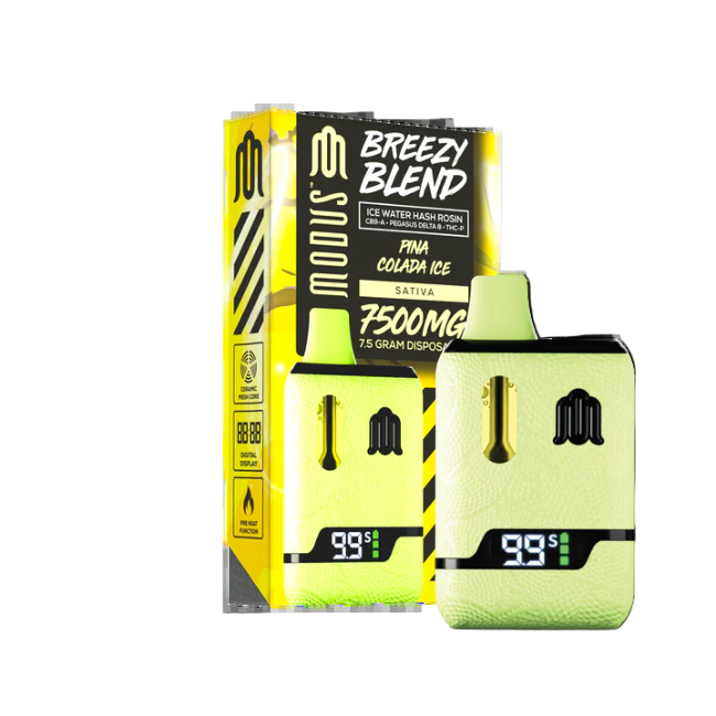 MODUS BREEZY BLEND DISPOSABLE 7.5G – PINA COLADA ICE SATIVA - Seven Tech