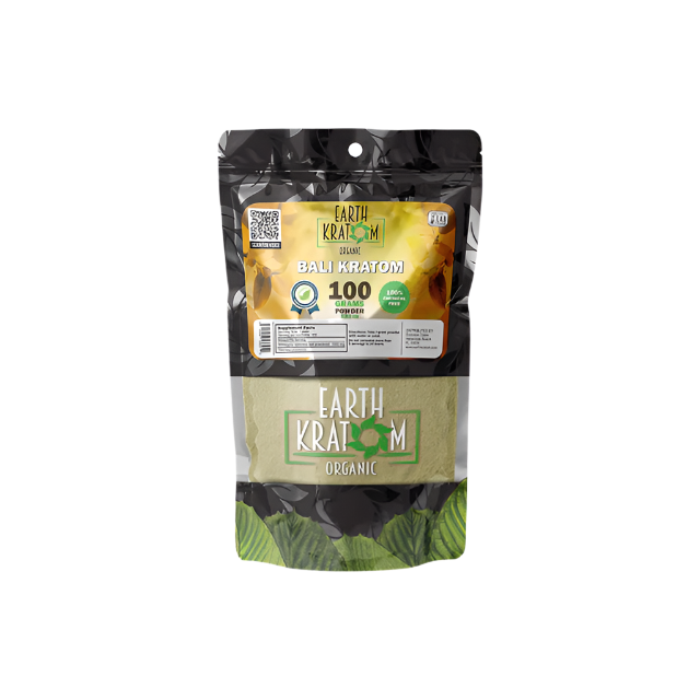 EARTH KRATOM POWDER 100G - BALI - Seven Tech