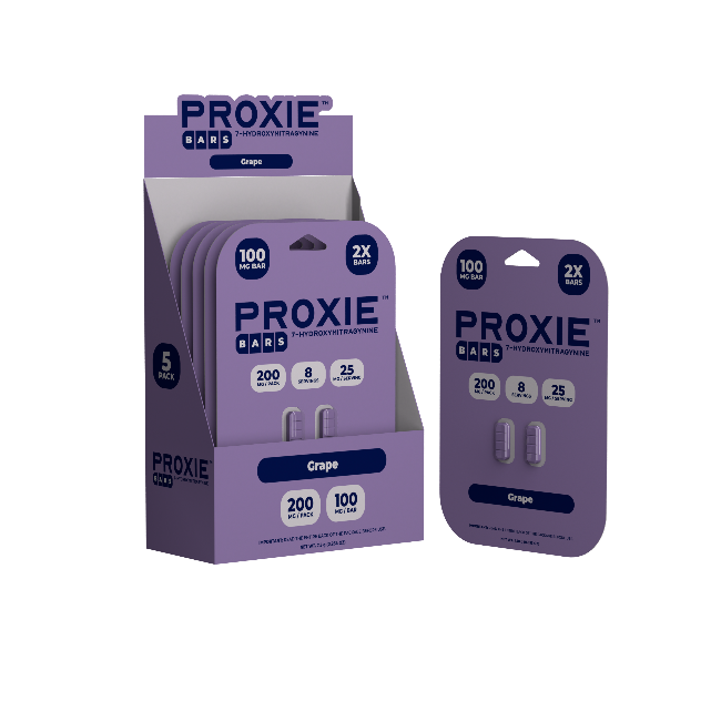 PROXIE BARS 7OH 2CT 200MG (100MG PER TABLET) - GRAPE - Seven Tech