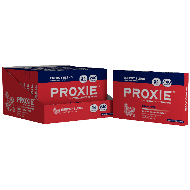 PROXIE 7OH 6CT 240MG (40MG PER TABLET) - STRAWBERRY SUPERIOR BOTANICAL ALKALOID - Seven Tech