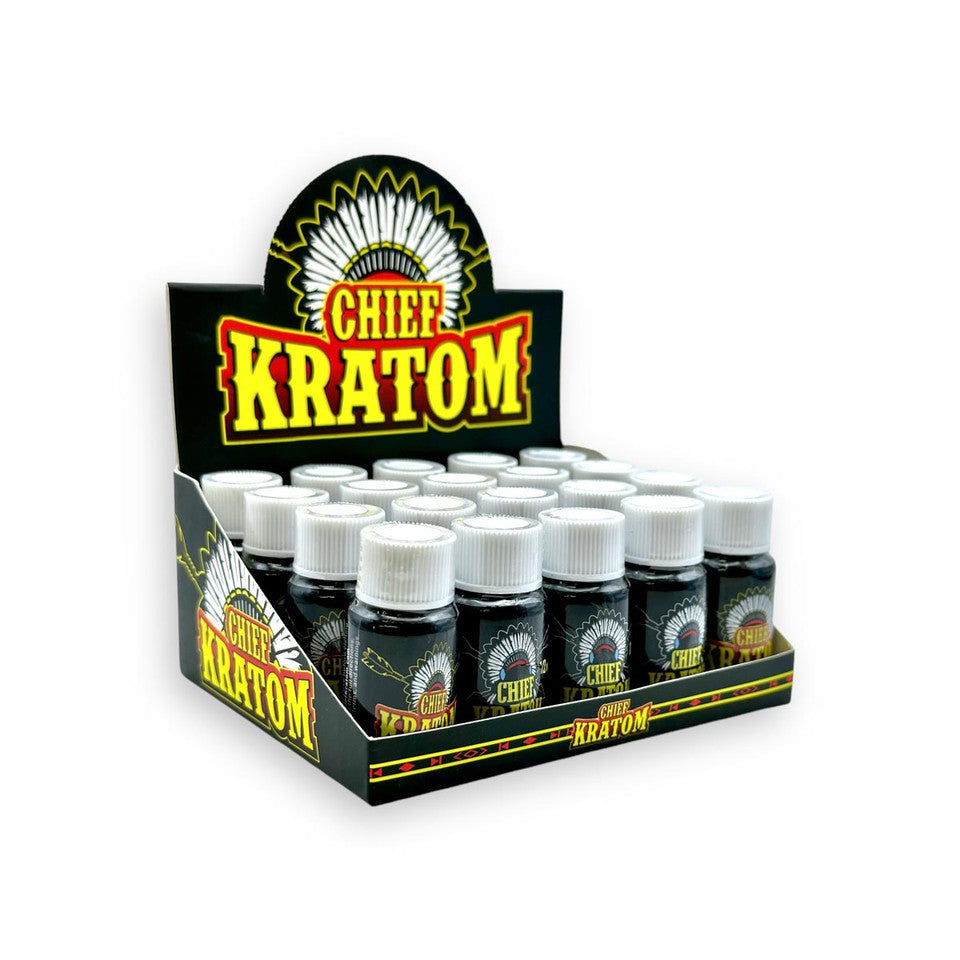 Chief Kratom Liquid Extract 160mg Shot 12ml – Classic - Seven Tech