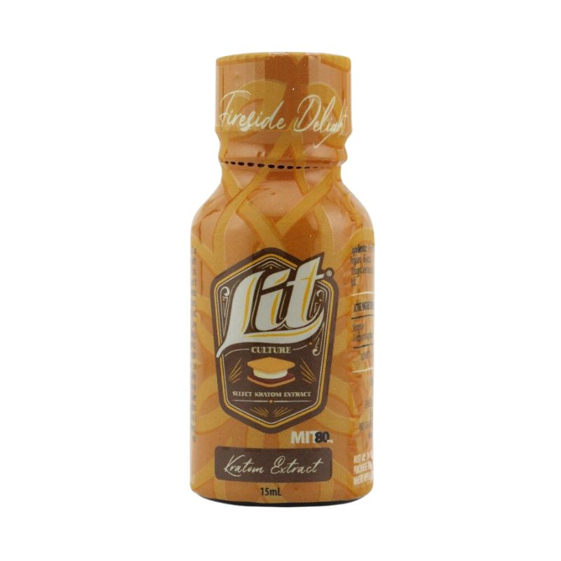 Lit Culture Superior Kratom Extract Liquid MIT Shots 80mg 15ml
