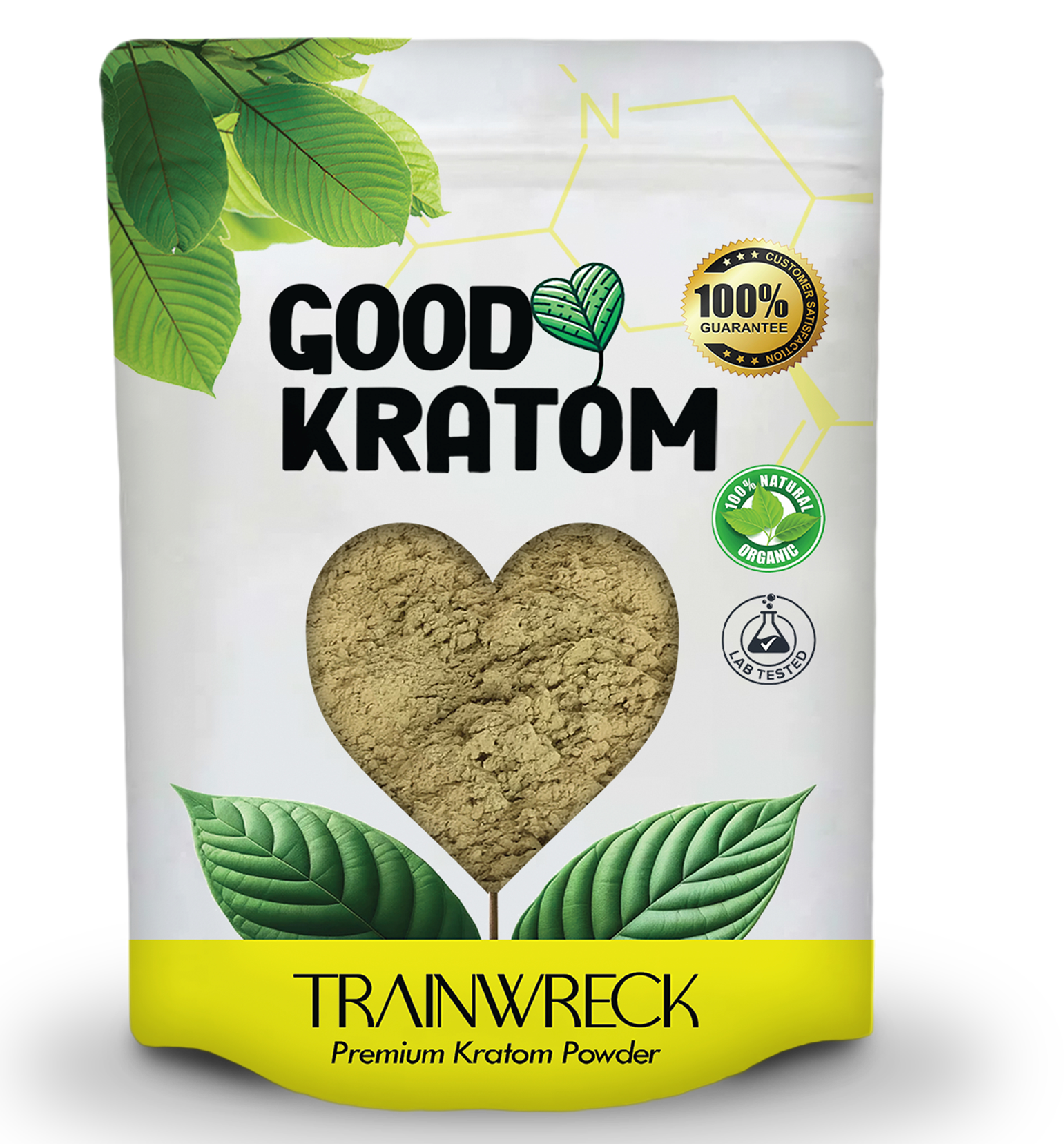 GOOD KRATOM POWDER 500G - TRAINWRECK - Seven Tech
