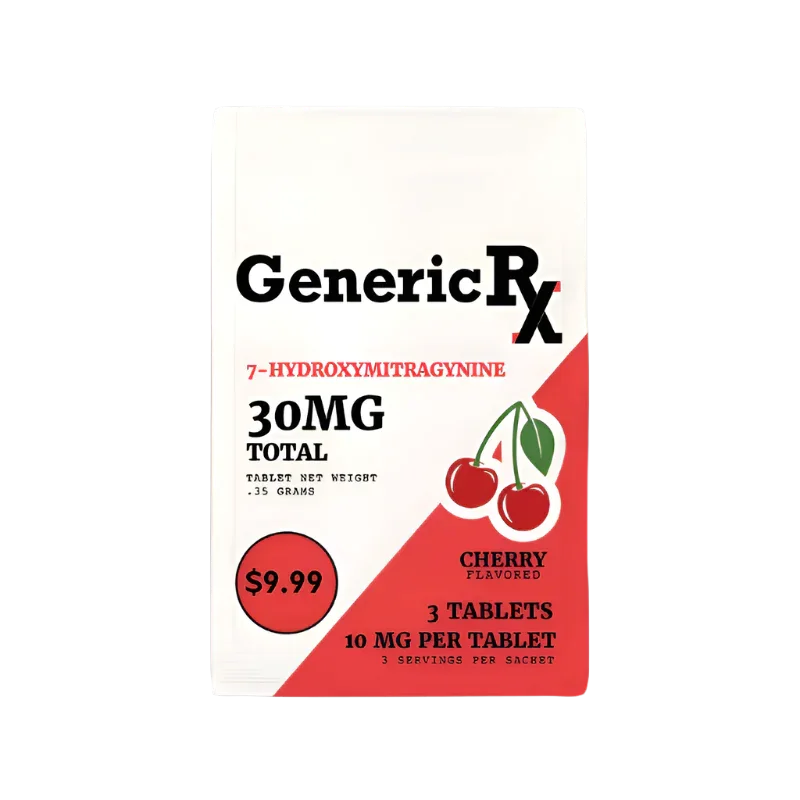Generic Rx 3ct 7OH Chewable Tabs Cherry 10mg per Tablet - Seven Tech