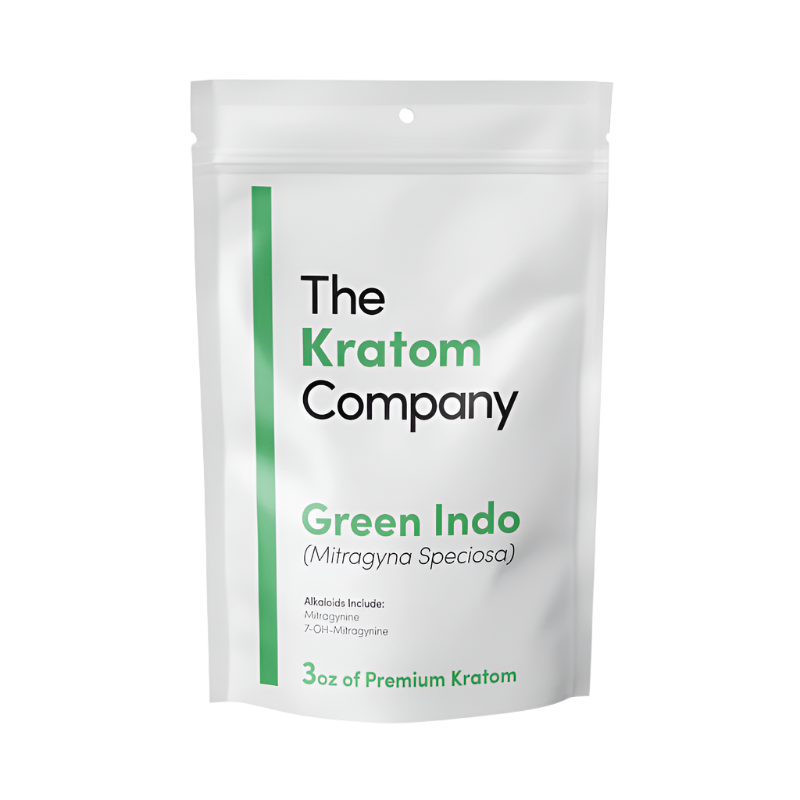 THE KRATOM COMPANY POWDER 3OZ - INDO GREEN VEIN - Seven Tech