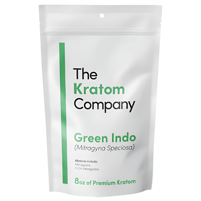 THE KRATOM COMPANY POWDER 8OZ - INDO GREEN VEIN - Seven Tech