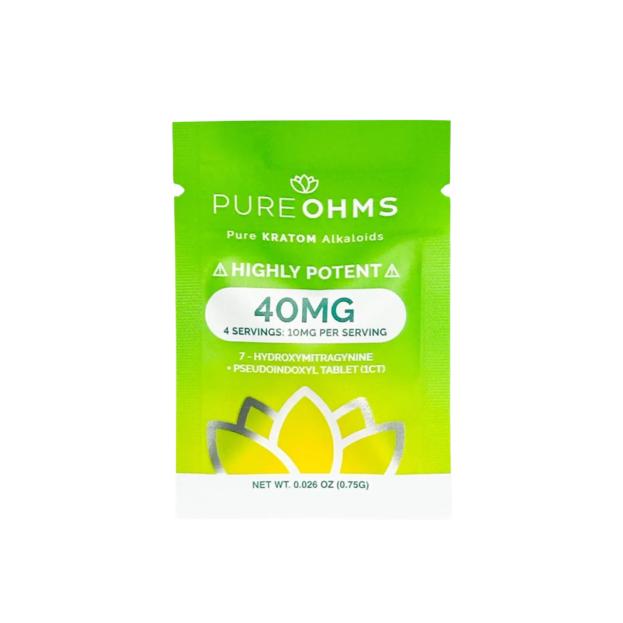 Pure Ohms 1ct 7OH Pseudo Tablet 40mg - Seven Tech
