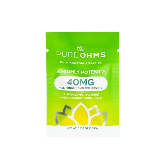 Pure Ohms 1ct 7OH Pseudo Tablet 40mg - Seven Tech