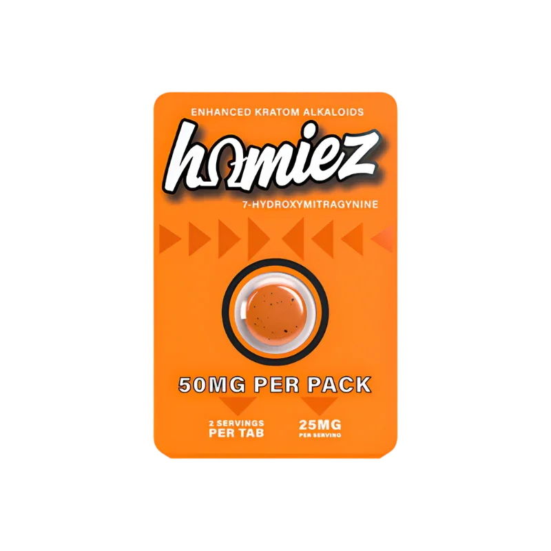 Homiez 1ct 7OH Natural Tabs 50mg Per Tablet - Seven Tech