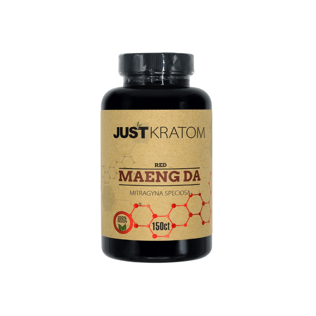 JUST KRATOM CAPSULES 150CT 500MG- MAENG DA RED