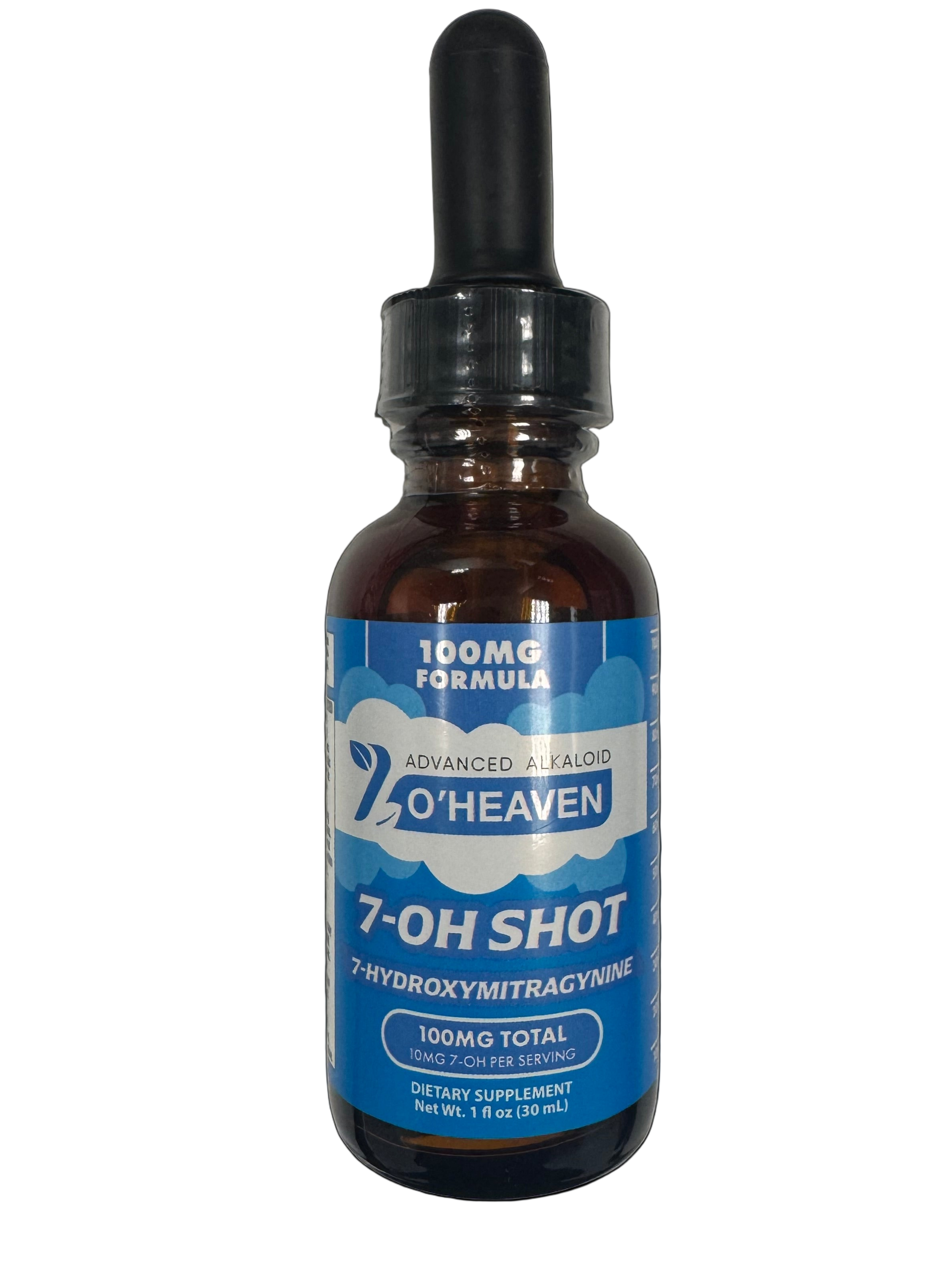 7 O'Heaven 7-Oh 100mg Formula Shot Blue 30ml - Seven Tech