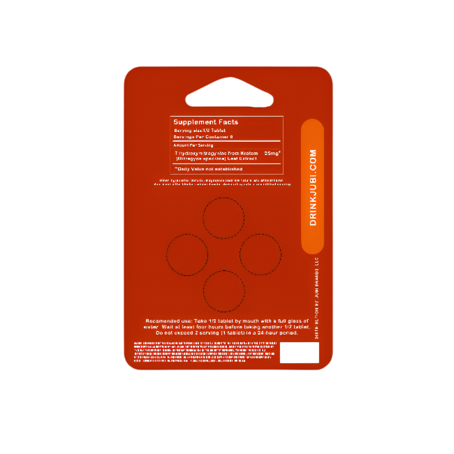 Jubi 4ct 7OH Chewable Tabs Mango 50mg Per Tablets - Seven Tech