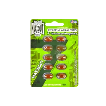 Maxxout 10ct 7OH Soft Gels 10mg Per Capsule - Seven Tech