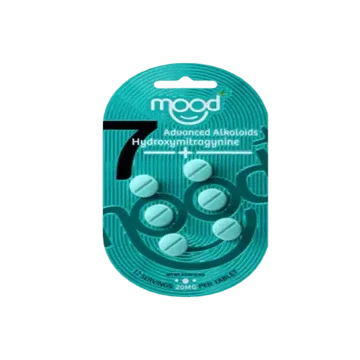 Mood+ 6ct 7OH Chewable Tabs Unflavored 20mg Per Tablet - Seven Tech
