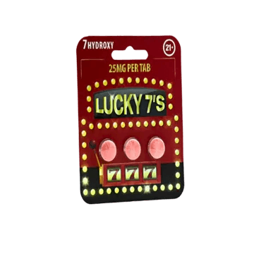 Lucky 7 3ct 7OH Chewable Tabs 25mg per Tablet - Seven Tech