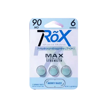 7Rox 3ct 7OH Berry Razz Tabs 30mg Per Tablet - Seven Tech