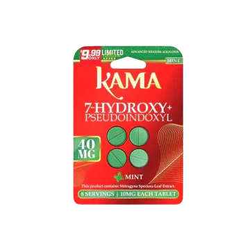 KAMA 4ct 7OH + Psuedoindoxyl Tabs Mint 10mg per Tablet - Seven Tech