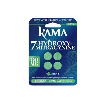 KAMA 4ct 7OH Chewable Tabs Mint 20mg per Tablet - Seven Tech