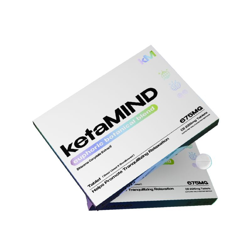 KetaMIND Euphoric Botanical Blend - Natural Relaxation Tablets