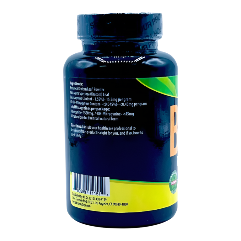 KRATOM KAPS POWDER 300G - BALI RED VEIN - Seven Tech