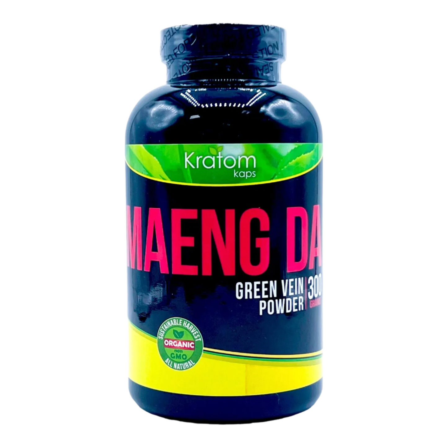 KRATOM KAPS POWDER 300G - MAENG DA GREEN VEIN - Seven Tech