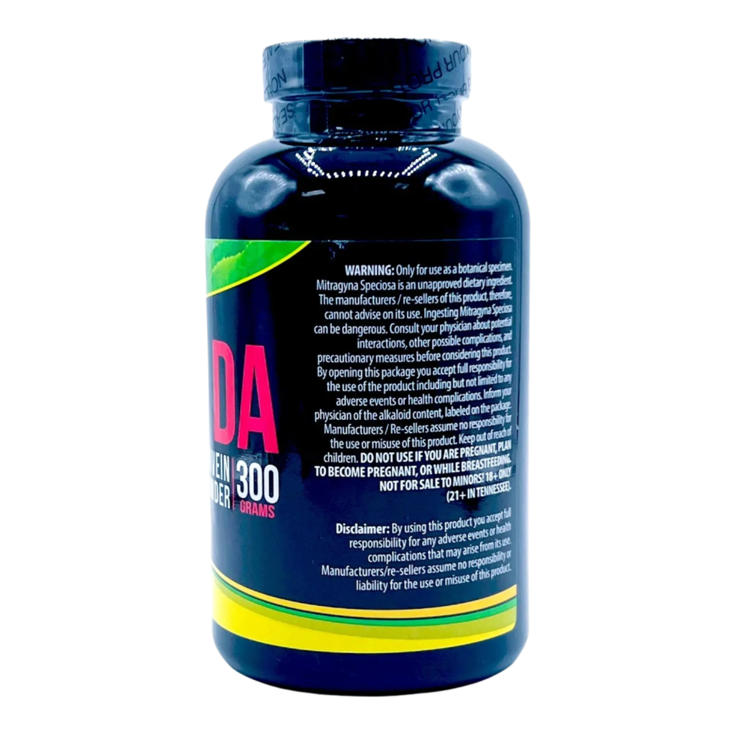 KRATOM KAPS POWDER 300G - MAENG DA GREEN VEIN - Seven Tech