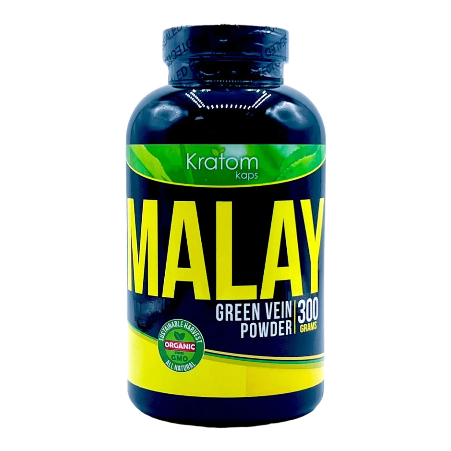 KRATOM KAPS POWDER 300G - MALAY GREEN VEIN - Seven Tech