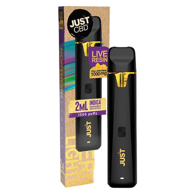 JUST CBD FULL SPECTRUM LIVE RESIN 1000MG 2ML DISPOSABLE - BLUE DREAM HYBRID - Seven Tech