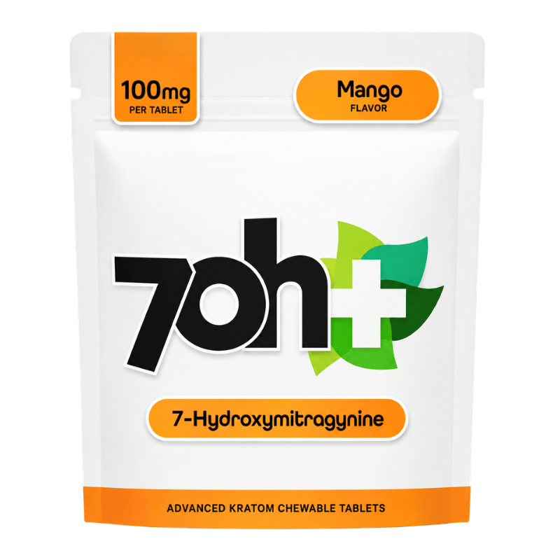 π 7OH Plus 7-Hydroxymitragymime Chewable Tablets 100mg Per Tablet (100% off)