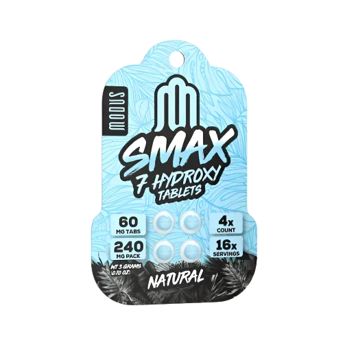 Modus Smax 4CT 7OH Natural 60mg Per Tablet - Seven Tech