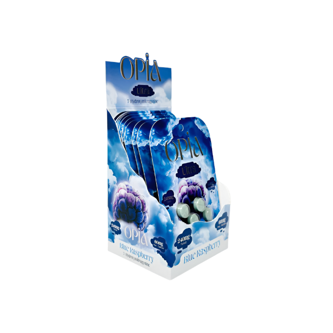 OPIA 4ct 7OH Chewable Tabs Blue Raspberry 60mg Per Tablets - Seven Tech