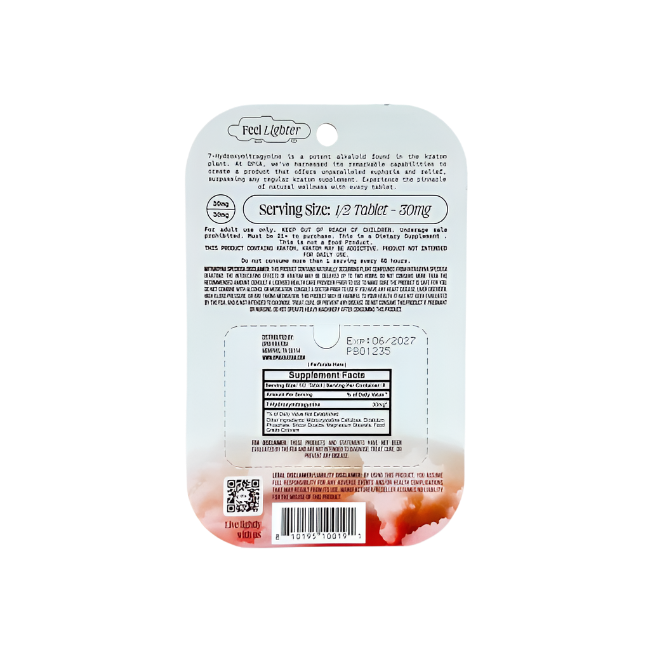 OPIA 4ct 7OH Chewable Tabs Cherry Burst 60mg Per Tablets - Seven Tech