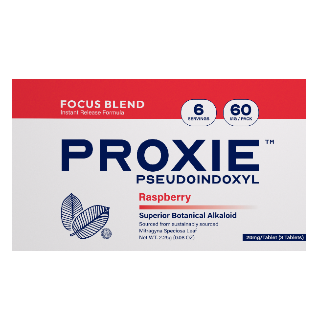 PROXIE PSEUDOINDOXYL 3CT 60MG (20MG PER TABLET) - RASPBERRY - Seven Tech