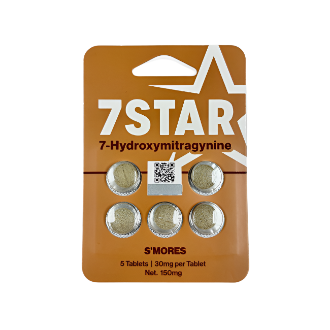 7Star 5ct 7OH Chewable Tabs S'mores 30mg Per Tablets - Seven Tech