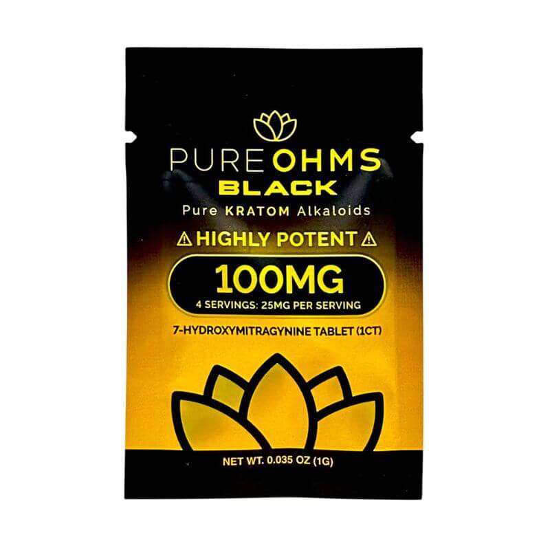 Pure Ohms - pure ohms black - pure ohms 7-hydroxymitragynine