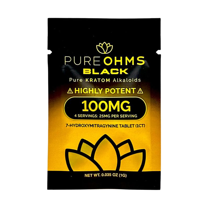 Pure Ohms - pure ohms black - pure ohms 7-hydroxymitragynine