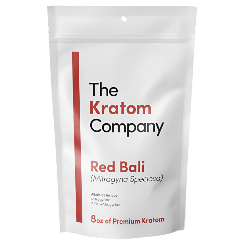 THE KRATOM COMPANY POWDER 8OZ - BALI RED VEIN - Seven Tech