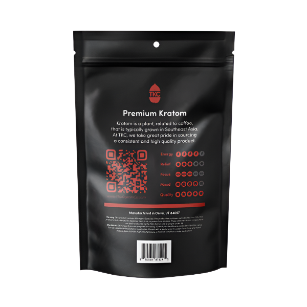 THE KRATOM COMPANY POWDER 8OZ - MAENG DA RED VEIN - Seven Tech