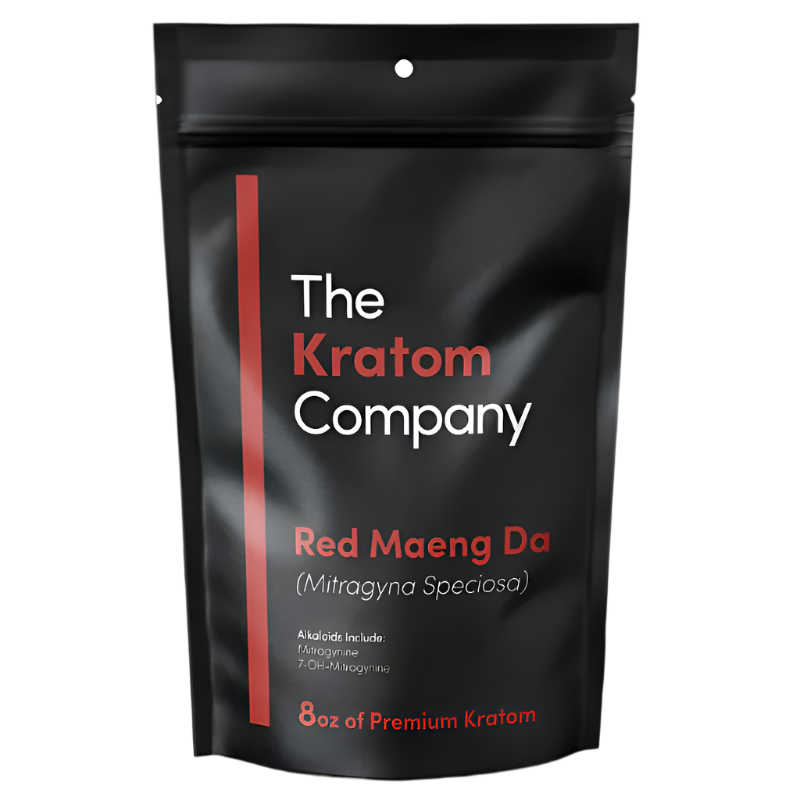THE KRATOM COMPANY POWDER 8OZ - MAENG DA RED VEIN - Seven Tech