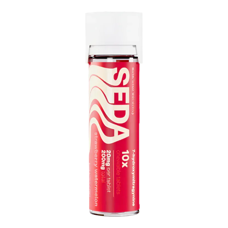 π SEDA 10ct 7OH Chewable Tablet Strawberry Watermelon 20mg Per Tablet (100% off)