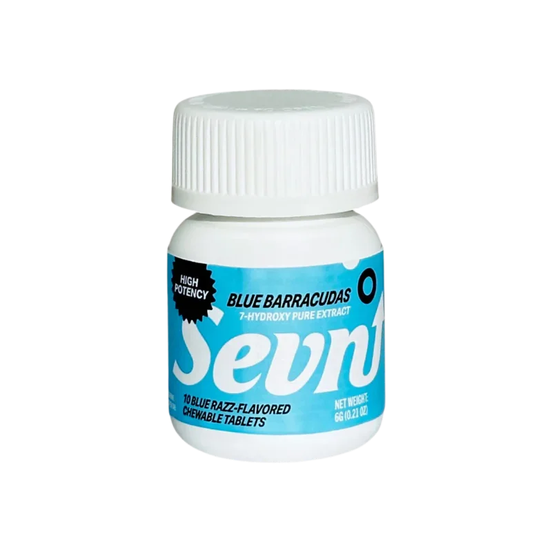 Sevn 10ct 7OH Tabs Blue Barracudas 35mg Per Tablet - Seven Tech