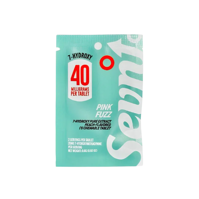 Sevn 1ct 7OH Tabs Pink Fuzz 40mg Per Tablet - Seven Tech