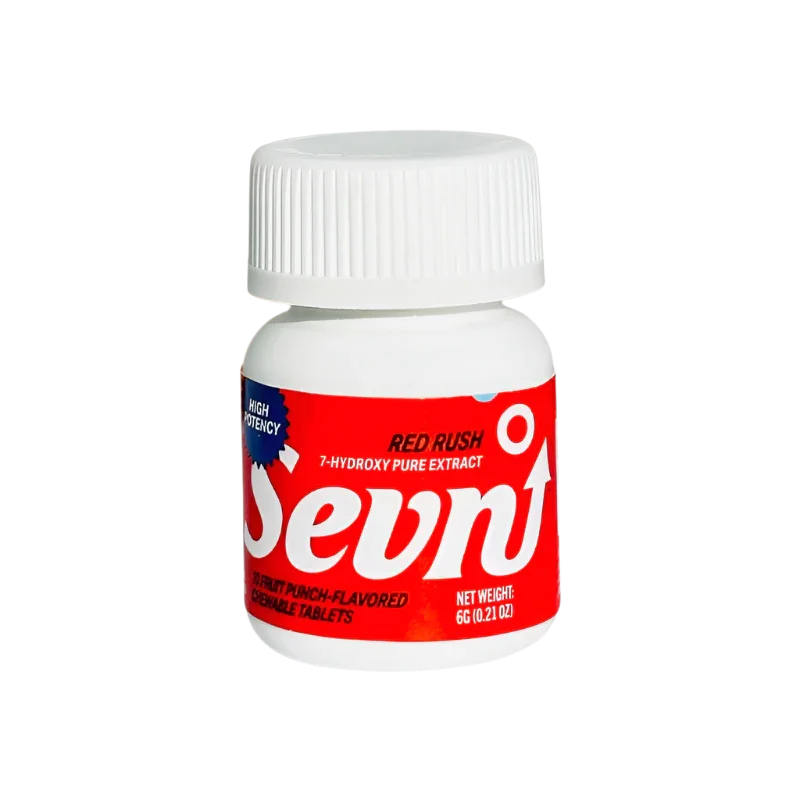 Sevn 10ct 7OH Tabs Red Rush 35mg Per Tablet - Seven Tech