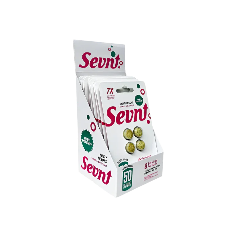 Sevn 7OH 4ct Tablets Minty Melons 50mg Per Tablet - Seven Tech