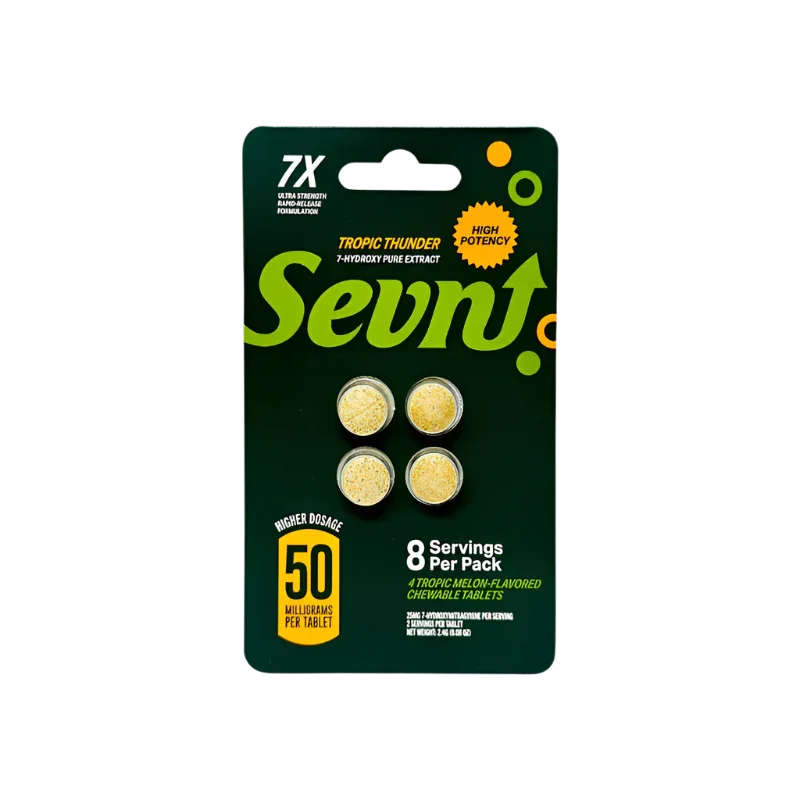 Sevn 4ct 7OH Tabs Tropic Thunder 50mg Per Tablet - Seven Tech