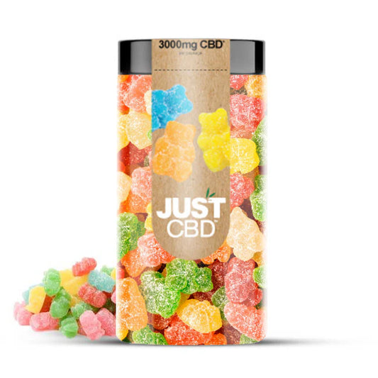 JUST CBD GUMMIES 3000MG - SOUR BEARS
