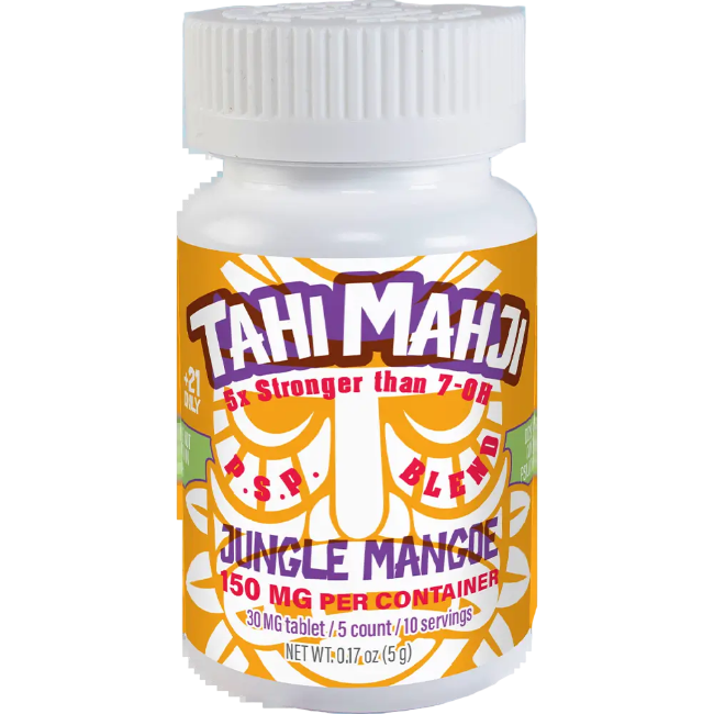 TAHI MAHJI P.S.P BLEND 30MG PER TABLET 5CT JUNGLE MANGOE - Seven Tech