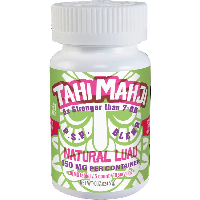 TAHI MAHJI P.S.P BLEND 30MG PER TABLET 5CT NATURAL LUAU - Seven Tech